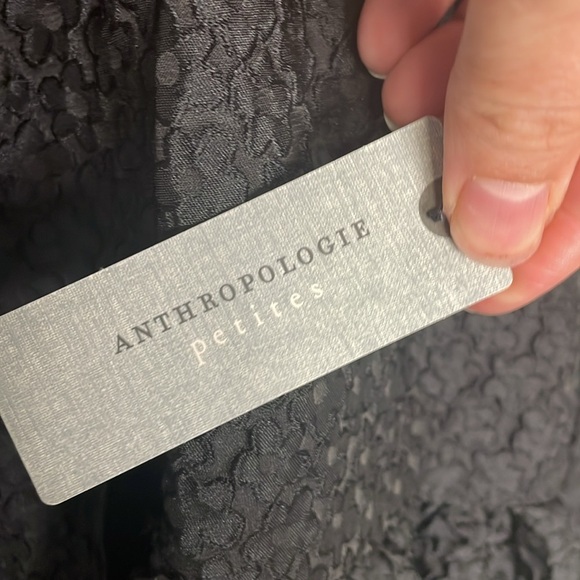 Anthropologie x Aureta Floral Bubble Hem Mini Dress NEW NWT XS Petite Formal - Picture 5 of 7